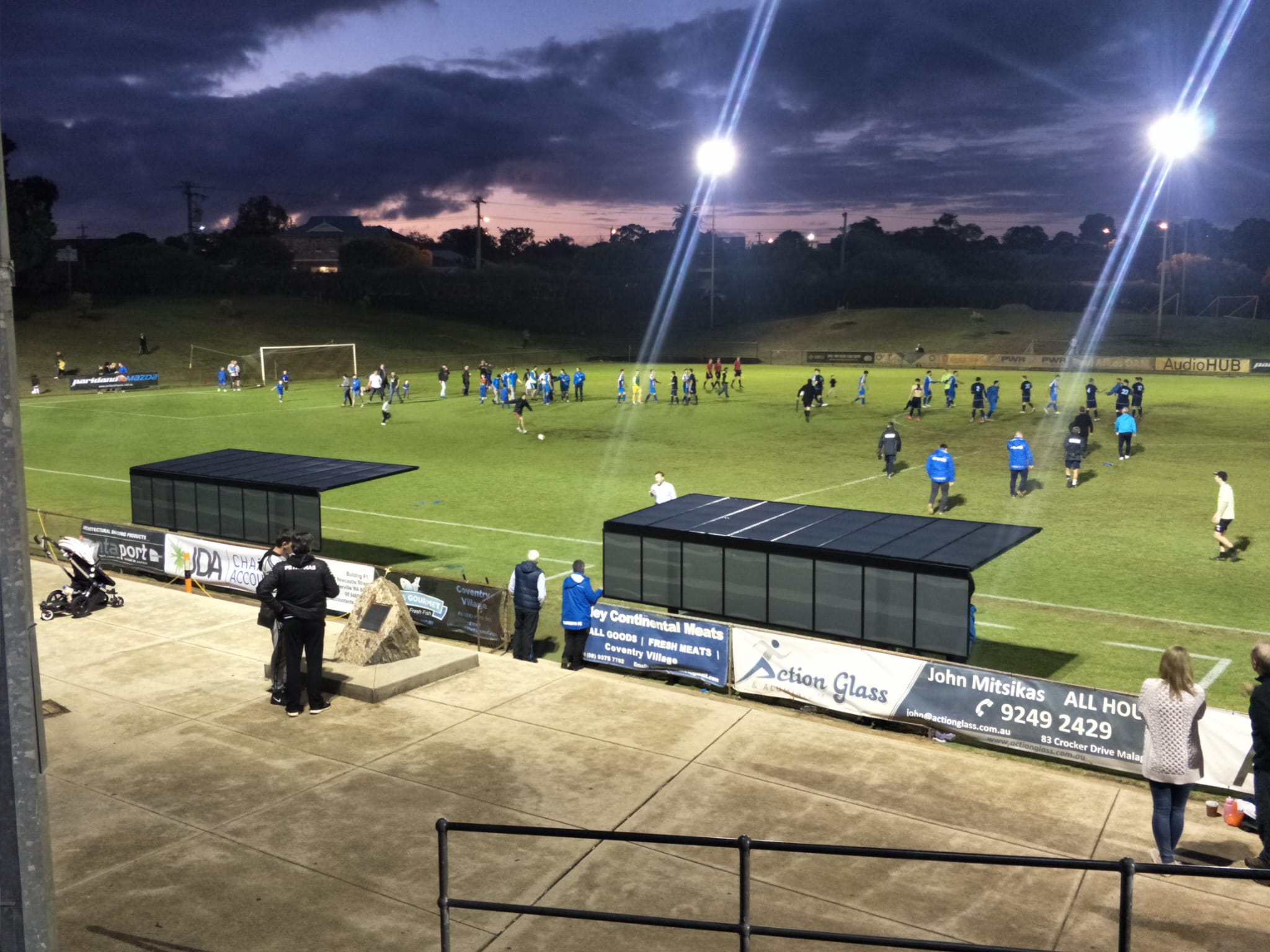 Dug outs