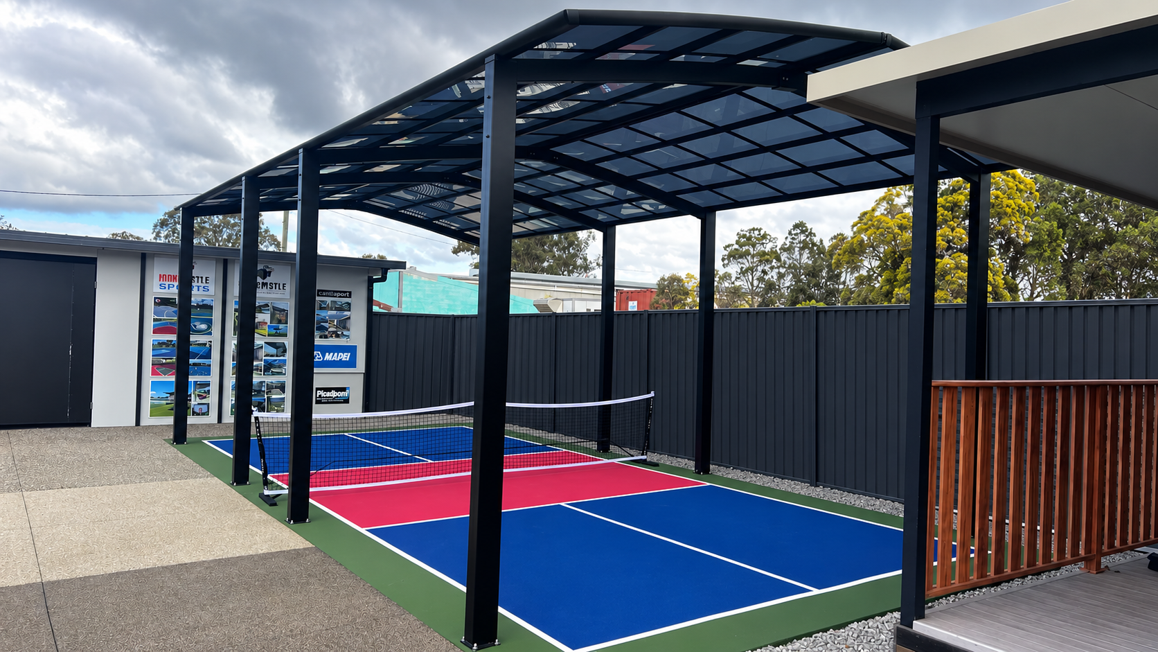 Pickleball yard - Display